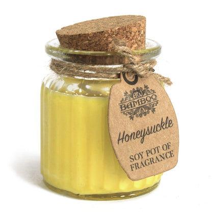 Honeysuckle Soy Candle - Ghost Café Golden Hour Scent